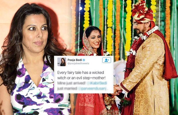 Kabir Bedi Wife Photos Pooja Bedi Deletes Evil Stepmother Tweet After Dad Kabir S Wedding