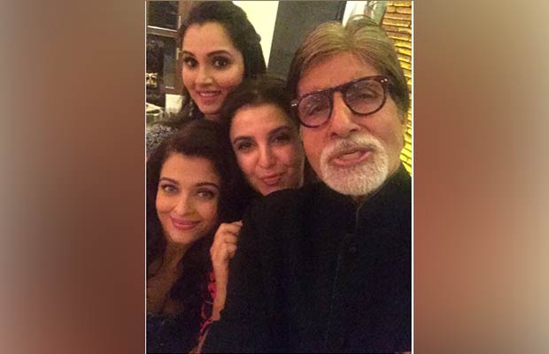 AmitabhBachan-Aishwarya-Sania-farah