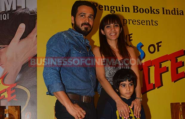 Emraan-Hashmi-Book-Launch-Wife-Son