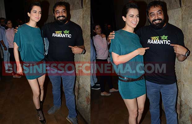 KanganaRanaut-AnuragKashyap-RRscreening