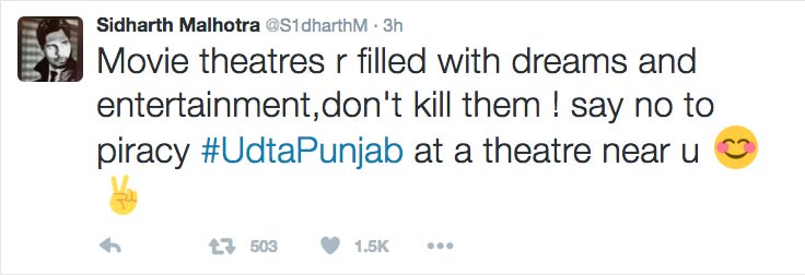 Siddharth-tweet-udtapunjab