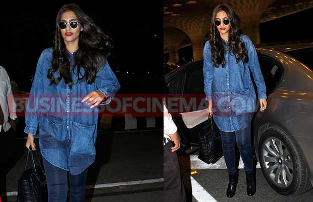 SonamKapoor-Airport