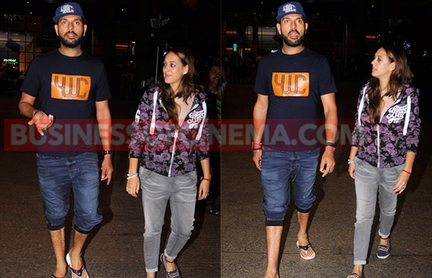 yuvraj-singh-hazel-airport-3