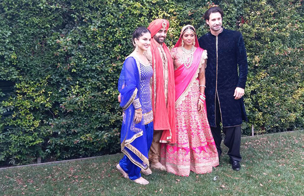 sunny-leone-brothers-wedding-1