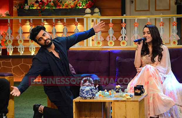 Arjun Kapoor Shraddha Kapoor Half Girlfriend The Kapil Sharma Show