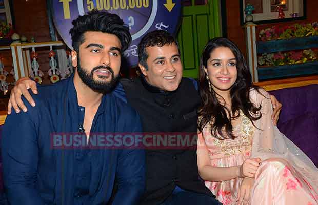 Arjun Kapoor Shraddha Kapoor Half Girlfriend The Kapil Sharma Show