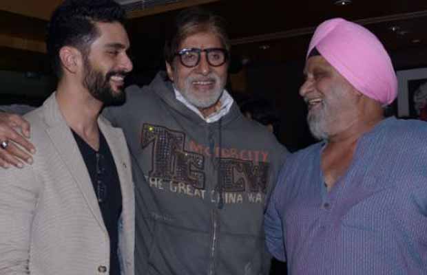 Angad Bedi Gets Special Advice From Big B!