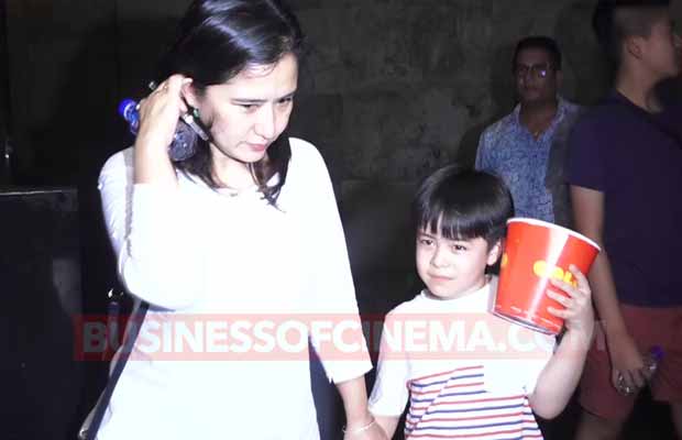 Photos: Salman Khan's Tubelight Child Actor Matin Rey Tangu And Salim Khan At Special Screening!