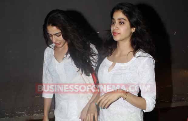 BFFs Jhanvi Kapoor And Sara Ali Khan Spotted Twinning In White- Who Wore Indian Wear Better?