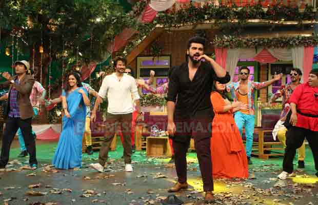 Photos: Amid Rumours Of Depression, Kapil Sharma Finally Shot For A New Episode With Mubarakan Team!