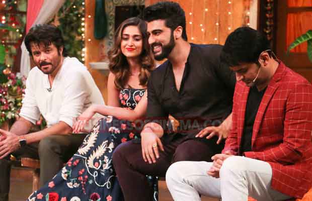 Photos: Amid Rumours Of Depression, Kapil Sharma Finally Shot For A New Episode With Mubarakan Team!