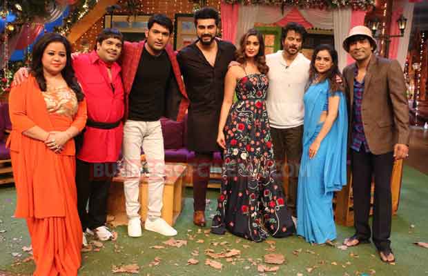 Photos: Amid Rumours Of Depression, Kapil Sharma Finally Shot For A New Episode With Mubarakan Team!