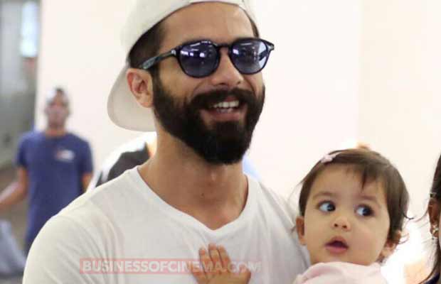 Photos: Shahid Kapoor's Daughter Misha's Adorable Reaction To Paparazzi As They Reach New York For IIFA 2017