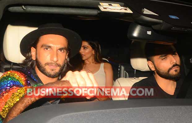 Deepika Padukone Ranveer Singh Ritesh Sidhwani Bash