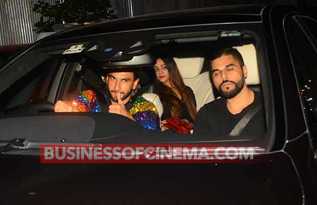 Deepika Padukone Ranveer Singh Ritesh Sidhwani Bash