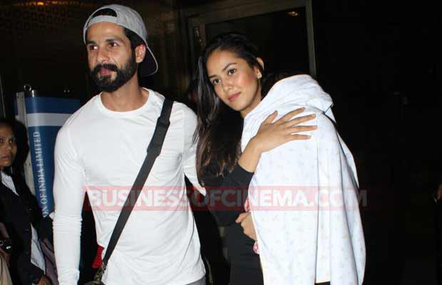 Photos: Shahid Kapoor Off On His First Family Vacation With Mira And Misha