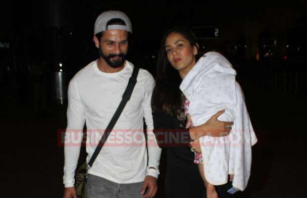 Photos: Shahid Kapoor Off On His First Family Vacation With Mira And Misha