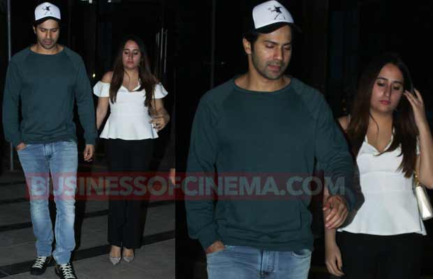 Photos: Varun Dhawan Spotted On A Dinner Date With Girlfriend Natasha Dalal!