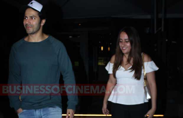 Photos: Varun Dhawan Spotted On A Dinner Date With Girlfriend Natasha Dalal!