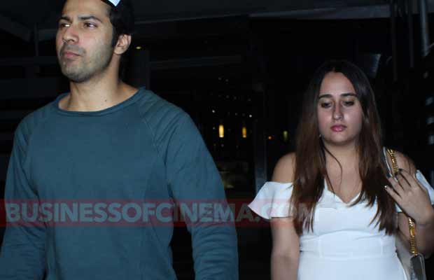 Photos: Varun Dhawan Spotted On A Dinner Date With Girlfriend Natasha Dalal!