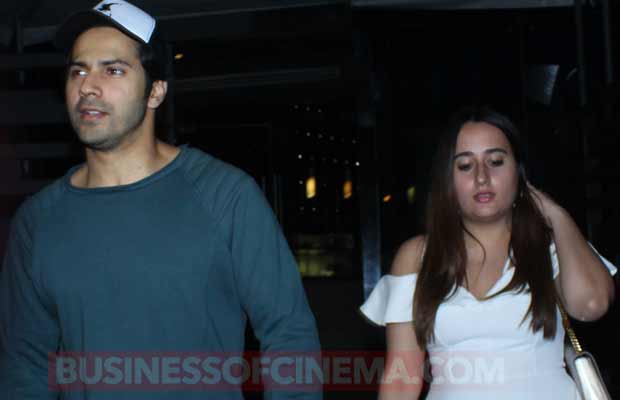 Photos: Varun Dhawan Spotted On A Dinner Date With Girlfriend Natasha Dalal!