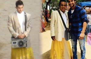 Aamir Khan's PK Lookalike On The Sets Of Telugu Film Garam!