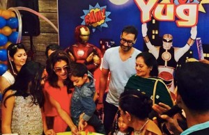 Kajol And Ajay Devgn Celebrate Their Son Yug's Fifth Birthday