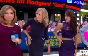 Watch: Priyanka Chopra Gets Everyone To Dance On Bollywood Steps At The GMA Show