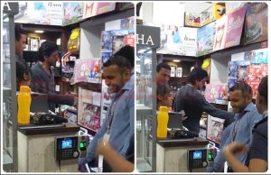 Aww! Shah Rukh Khan Buys Toys For AbRam At Airport