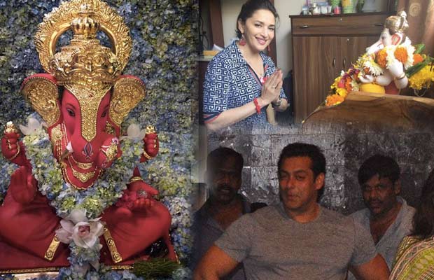 Salman Khan, Twinkle Khanna, Madhuri Dixit And Others Shared Photos Of Their Ganesh Idol