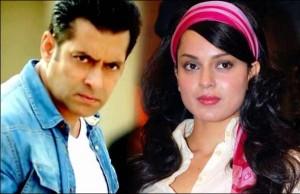 Oops! Salman Khan Upset With Kangana Ranaut?