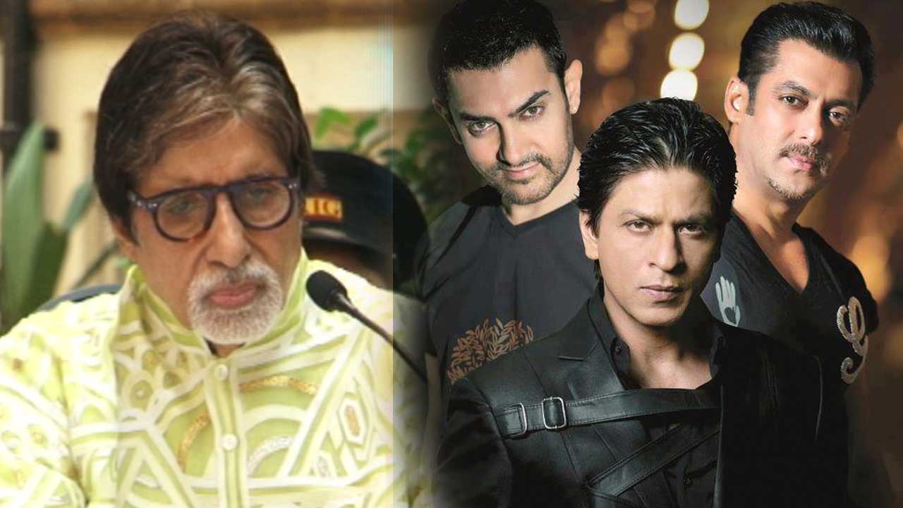 Watch: Here's What Amitabh Bachchan Has To Say About Shah Rukh, Aamir And Salman Khan!