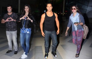 Airport Spotting: Dilwale Stars Kajol, Varun Dhawan, Kriti Sanon Return Home
