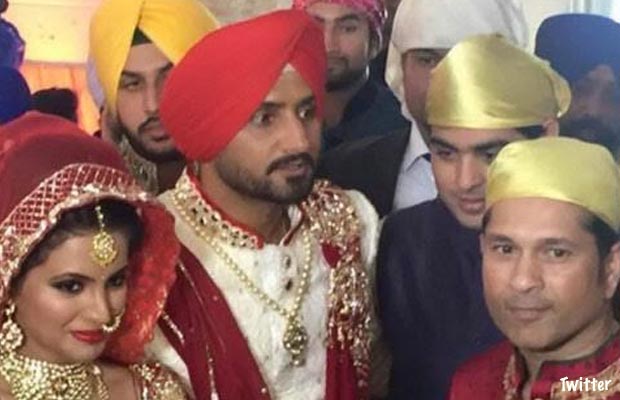 Inside Photos: Sachin Tendulkar And Others At Harbhajan Singh’s Wedding