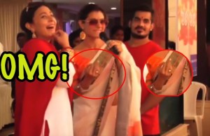 OMG! Kajol Shows Middle Finger To The Press