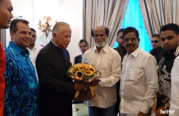 Superstar Rajinikanth Gets Grand Welcome In Malaysia