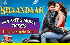 Shaandaar Contest With BOC: Win 5 Premiere Movie Tickets
