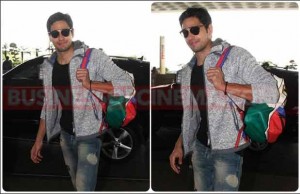 Snapped: Sidharth Malhotra Excited To Leave For New Zealand