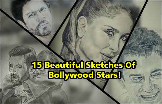 15 Amazing Sketches Of Bollywood Stars