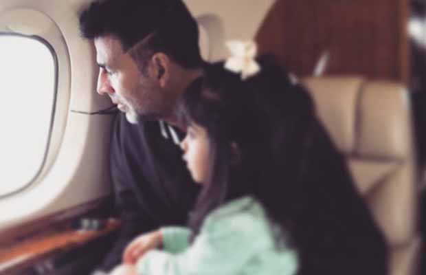 Snapped: Akshay Kumar On A Vacation With Daughter Nitara