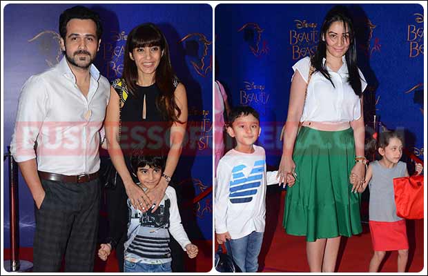 Bollywood Celebs And Their Kids At The Beauty And The Beast Play!