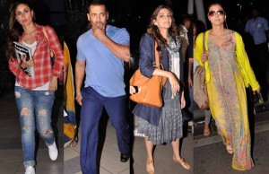 Airport Diaries: Salman Khan, Sonam Kapoor, Kareena Kapoor Khan And Kajol Snapped