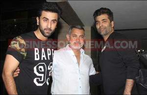 Photos: Ranbir Kapoor And Karan Johar Visit Injured Aamir Khan