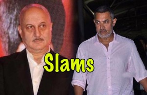 Anupam Kher Slams Aamir Khan On His Intolerance Remark!