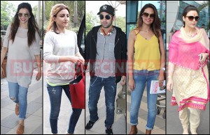 Airport Spotting: Deepika Padukone, Ranbir Kapoor And Others Snapped