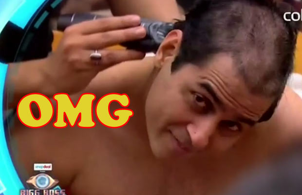 Bigg Boss 9 With Salman Khan: Shocking Aman Verma Goes Bald!