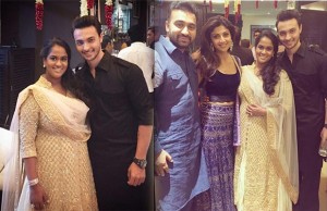 Photos: Salman Khan's Sister Arpita Khan Sharma Flaunts Her Baby Bump At A Diwali Party!