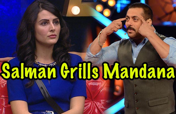 Bigg Boss 9: Salman Khan Finally Grills Mandana Karimi!