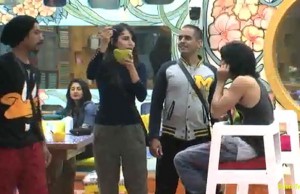 Bigg Boss 9 With Salman Khan: Rishabh Sinha Asks Mandana Karimi For A Kiss!