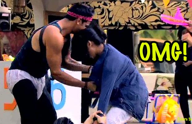 Exclusive Bigg Boss 9 With Salman Khan: OMG! Prince And Rishabh Inappropriately Get Physical With Digangana